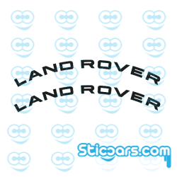 4611 land rover remklauwsticker 2x