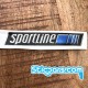 4518 Mercedes Sportline chrome sticker