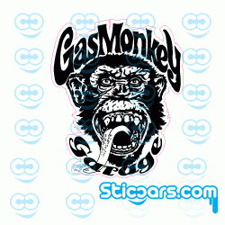 3468 Gasmonkey Garage 9x10 cm 3468 Gasmonkey Garage 9x10 cm