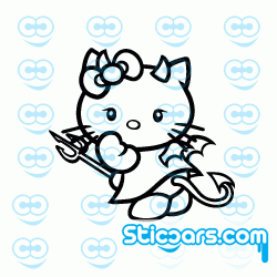 3471 Hello Kitty Devil 3471 Hello Kitty Devil