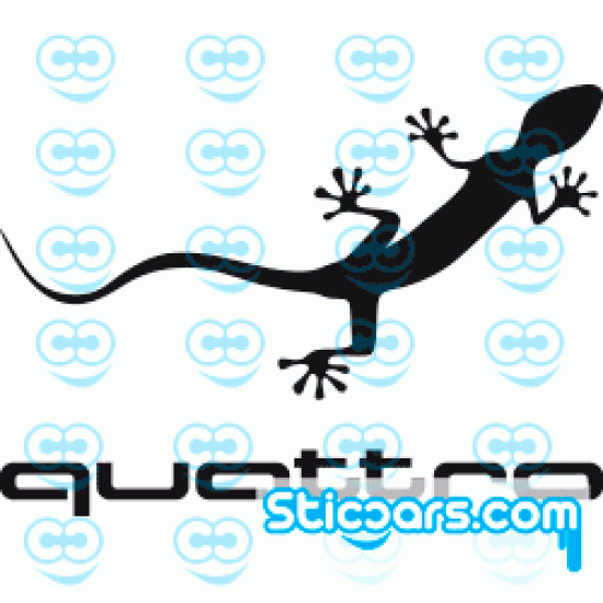 0026 Audi Quattro gecko