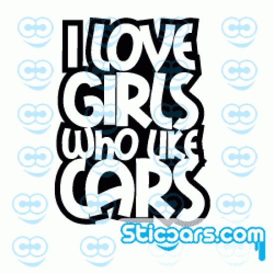 1311 I Love Girls Who Like Cars