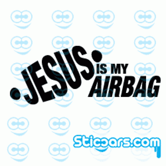 1328 Jesus is my airbag