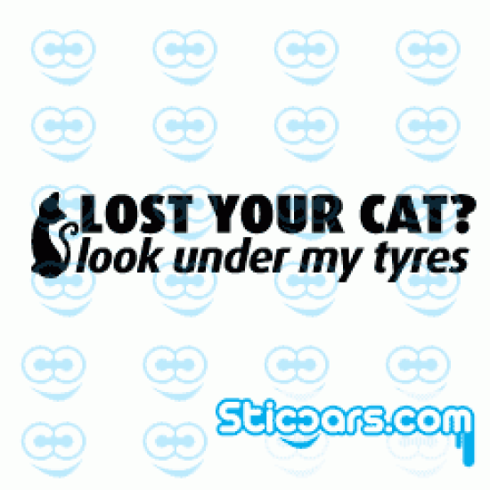 1342 Lost your cat look under my tyres