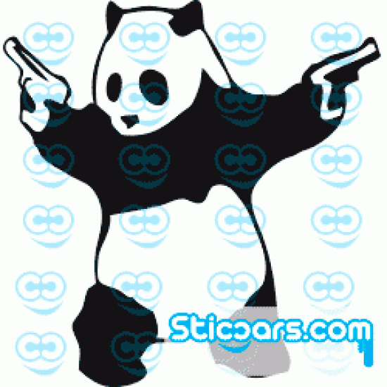 0488 Schietende Panda