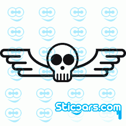 0517 Skull Wings