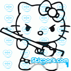 0260 Hello Kitty geweer 0260 Hello Kitty geweer