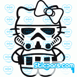 0263 Hello Kitty Stormtrooper