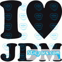 0286 I love JDM