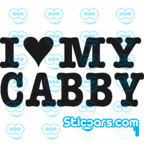 0294 I love my Cabby