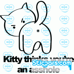 0345 Kitty thinks you're an Asshole 0345 Kitty thinks you're an Asshole