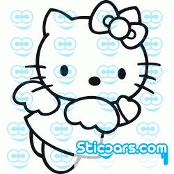 0258 Hello Kitty Engel 0258 Hello Kitty Engel