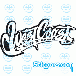 0387 Logo WestCoast Customs 0387 Logo WestCoast Customs