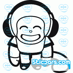 0407 Aap Koptelefoon