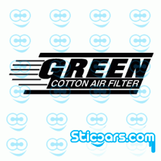 0980 Green cotton air filter logo