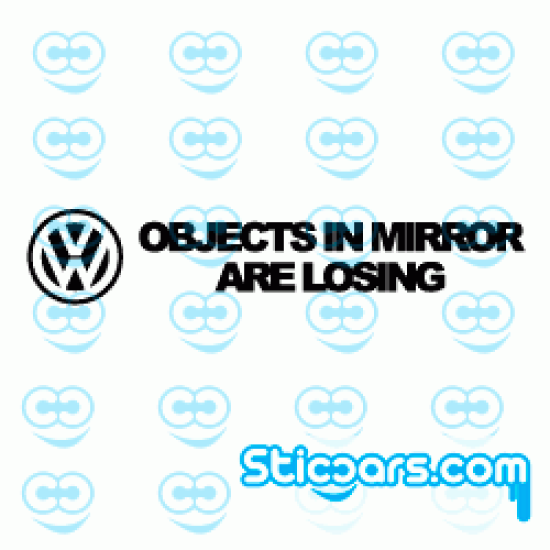 1011 VW objects in mirror are losing