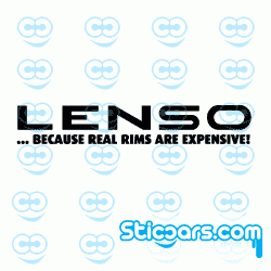 1126 Lenso because real rims are expensive