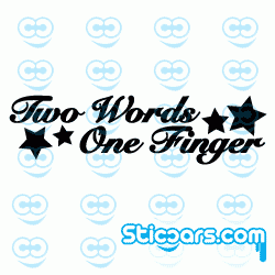 1150 Two words one finger 1150 Two words one finger