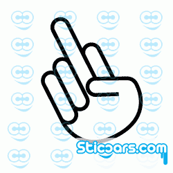 1152 Fuck you middlefinger