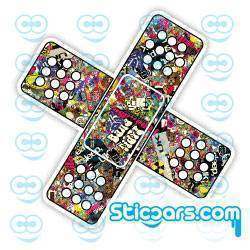 1546 Pleister Stickerbomb 10x10 cm 1546 Pleister Stickerbomb 10x10 cm