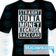3844 t-shirt out of money racecar