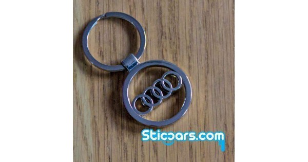 Bling AUDI Schlüsselanhänger mit Kristallen / Audi Sleutelhanger