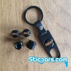 BBS Ventieldopjes met sleutelhanger nr8 BBS Ventieldopjes met sleutelhanger nr8