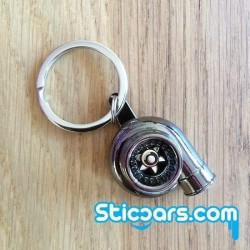 68 Sleutelhanger Turbo donker 68 Sleutelhanger Turbo donker