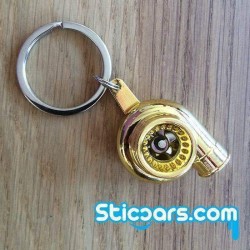 63 Sleutelhanger Turbo Gold 63 Sleutelhanger Turbo Gold