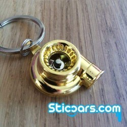 63 Sleutelhanger Turbo Gold 63 Sleutelhanger Turbo Gold