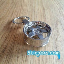 35 Tuning velg sleutelhanger chrome 35 Tuning velg sleutelhanger chrome