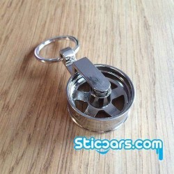 34 Tuning velg sleutelhanger goud chrome 34 Tuning velg sleutelhanger goud chrome