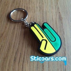 46 JDM Shocker sleutelhanger rubber 46 JDM Shocker sleutelhanger rubber